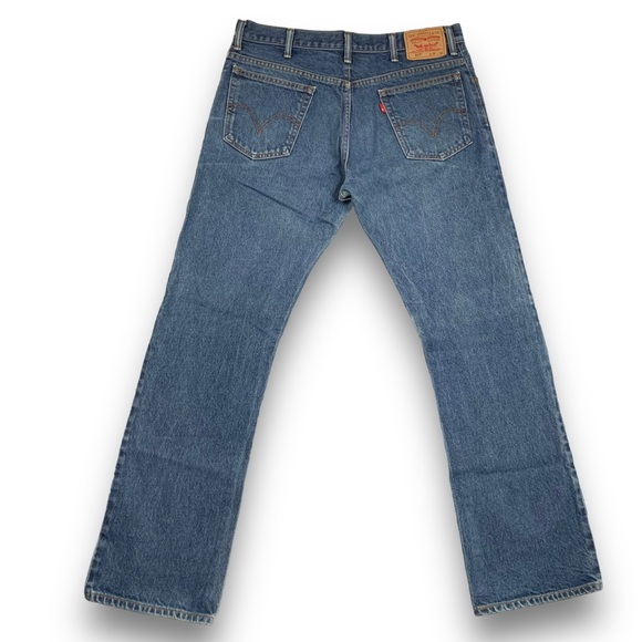 Levi's Other - Levis 517 Boot Cut Blue Denim Jeans Mens 36x34 Medium Wash 100% Cotton